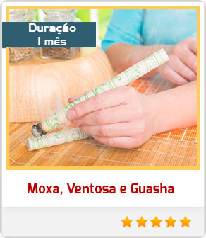 Moxa, Ventosa e Guashá